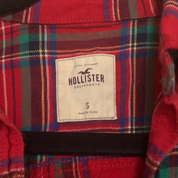 Hollister Flannel Red - Picture 6 of 7
